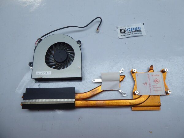 Clevo XMG W370SS Kühler Lüfter Cooling Fan 6-31-W370S-101 #4295