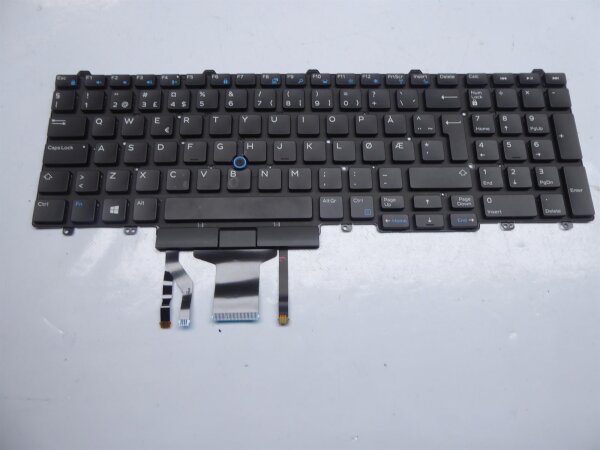 Dell Latitude E5570 Tastatur Keyboard QWERTY Nordic Layout 0CFRG6 #4199