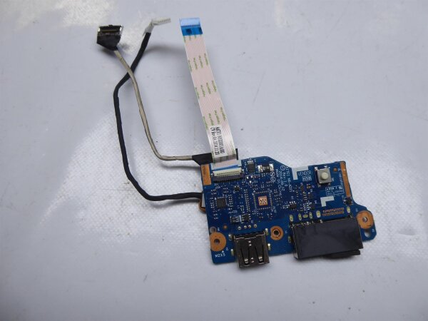 Lenovo ThinkPad E550 USB Powerbuchsen Board mit Kabel NS-A221 #4298