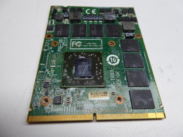 MSI GX640 ATI Radeon HD 5850M 1GB Grafikkarte MS-1V0U1  #77087