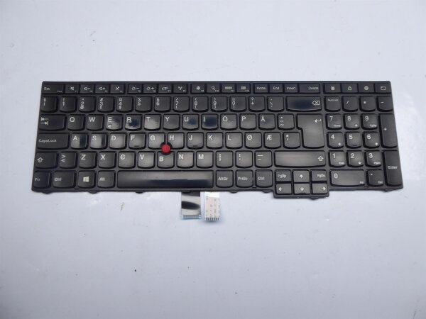 Lenovo ThinkPad L560 Tastatur Keyboard QWERTY Nordic Layout 00PA595 #4178
