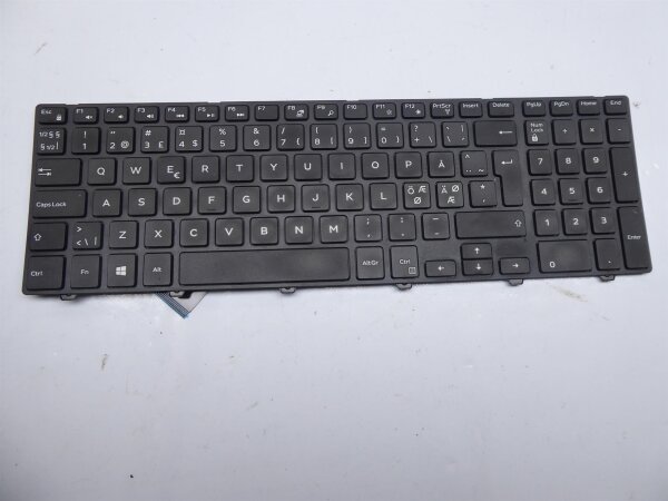 Dell Latitude 3570 Tastatur Keyboard QWERTY Nordic Layout 0VHH8X #4310