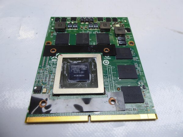 MSI GT683DX Nvidia Geforce GTX 560M 1,5GB NoteBook Grafikkarte MS-1W041 #77578