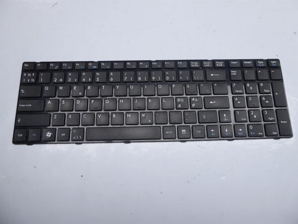 MSI CR630 MS-168B ORIGINAL QWERTY Keyboard nordic Layout!! V111922AK1 #3546