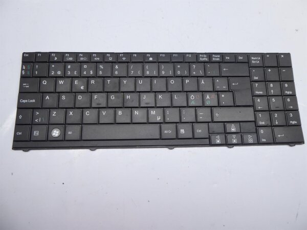 Medion Akoya E7216 Tastatur Keyboard QWERTY Nordic Layout MP-09A96DN-442 #4319