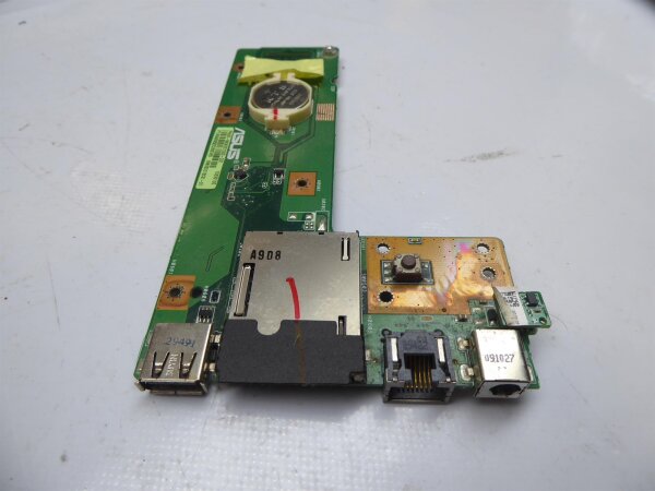 ASUS X52J USB LAN Power Button Kartenleser Board 60-NXMDC1000-C01 #4187