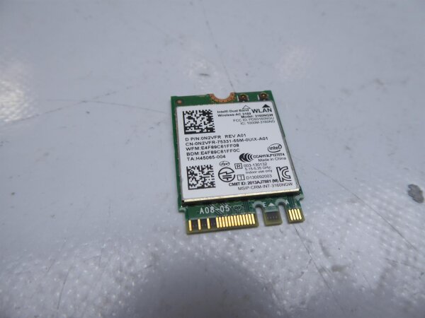 Dell Inspiron 17 5000 Series WLAN WiFi Karte Card 0N2VFR #4332