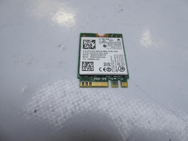 Dell Latitude E5550 WLAN WiFi Karte Card 0K57GX #4197