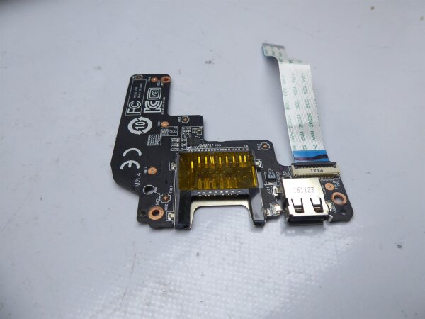 MSI GE72 2QF Apache Pro USB SD Kartenleser Board mit Kabel MS-16JB2 #4327