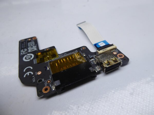 MSI GE62VR 6RF Apache Pro USB SD Kartenleser Board mit Kabel MS-16JB2 #4341
