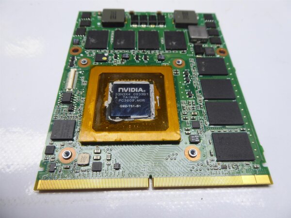 Alienware M15x P08G Nvidia 260M Grafikkarte mit 1GB 096RJ4 #78653