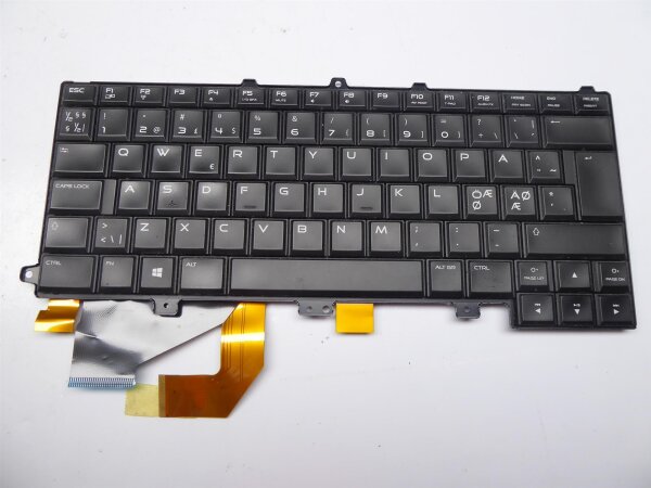 Alienware P39G M14x R3 Tastatur Keyboard Nordic Layout QWERTY 080WFK #4345