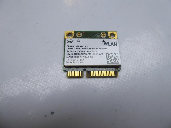 Alienware M18x WLAN WiFi Karte Card 02GGYM #4348