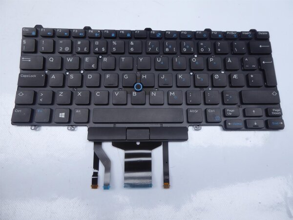 Dell Latitude E5450 Original Tastatur Keyboard Norway Layout 0G0YDM #3800