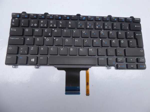 Dell Latitude E5250 Original Tastatur Keyboard Dansk Layout 05DGN5 #4371