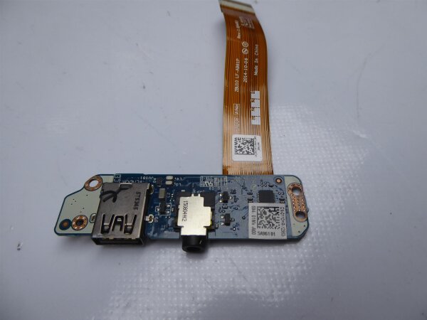 Dell Latitude E7450 Power Button USB Audio Board mit Kabel LS-A961P #4377