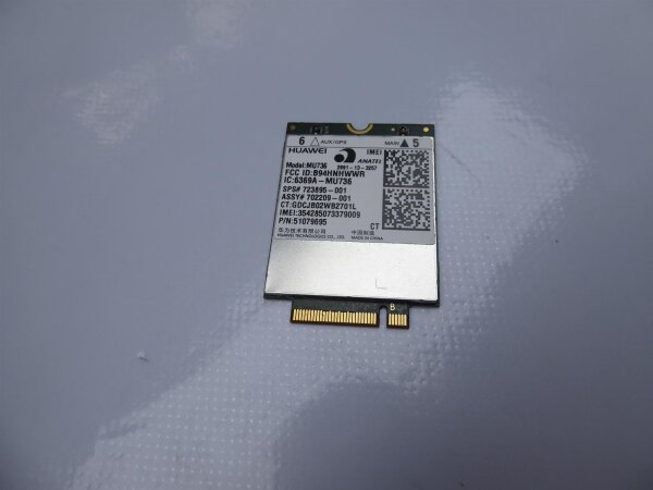 HP EliteBook 820 G3 UMTS WWAN Modul Karte MU736 723895-001 #4164