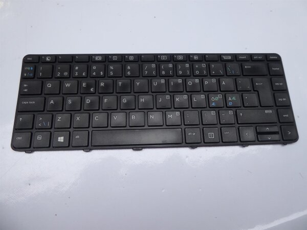 HP ProBook 430 G3 Original Tastatur Keyboard Nordic Layout 811839-DH1 #4383