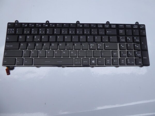 MSI GE70 2PE Original Tastatur keyboard Nordic Layout V139922AK1 #4387