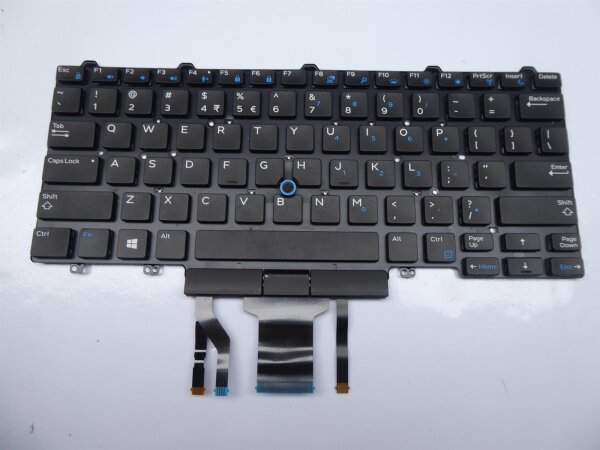 Dell Latitude E7450 Original Tastatur Keyboard US Layout 0F2X80 #4377