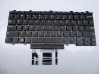 Dell Latitude E7450 Original Tastatur Keyboard US Layout 0F2X80 #4377
