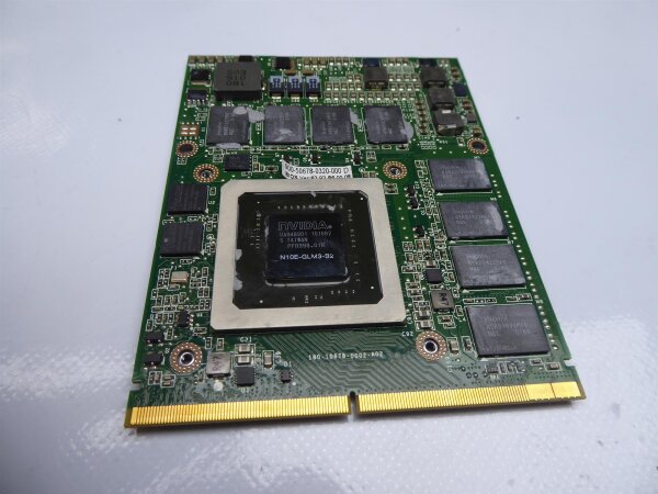 HP Nvidia Quadro FX 3800M 1GB Grafikkarte 596063-001  #80424