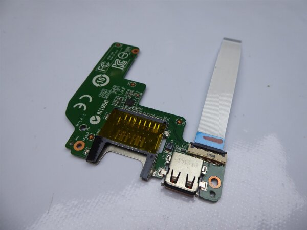 MSI GL72 6QD USB Kartenleser Board mit Kabel MS-16J12 #4390