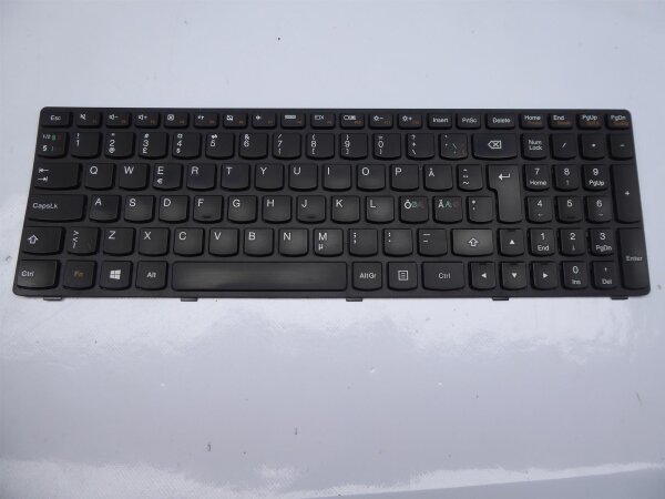 Lenovo G710 Original Tastatur Keyboard QWERTY Nordic Layout 25210942 #4057
