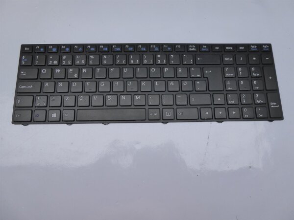 Clevo DukaPC W950TU Original Tastatur QWERTY Danish Layout MP-13M16DK-430 #4400