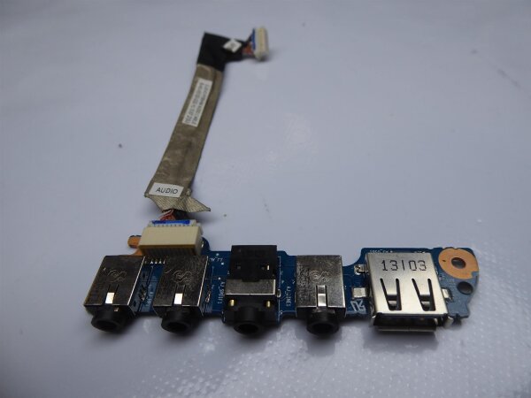 Clevo Multicom P157SM Audio USB Board mit Kabel 6-71-P15SB-D02 #4402