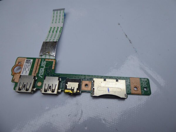 Asus S400C USB Kartenleser Audio Board mit Kabel 60NB0050-IO1020 #4407