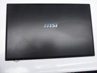 MSI FX600 Displaydeckel Top Case E2P-6G1A211-P89 #4315