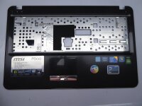 MSI P600 Gehäuse Oberteil Handauflage mit Touchpad...