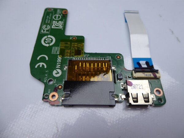 MSI GL62 6QD USB SD Kartenleser Board mit Kabel MS-16J12 #4419