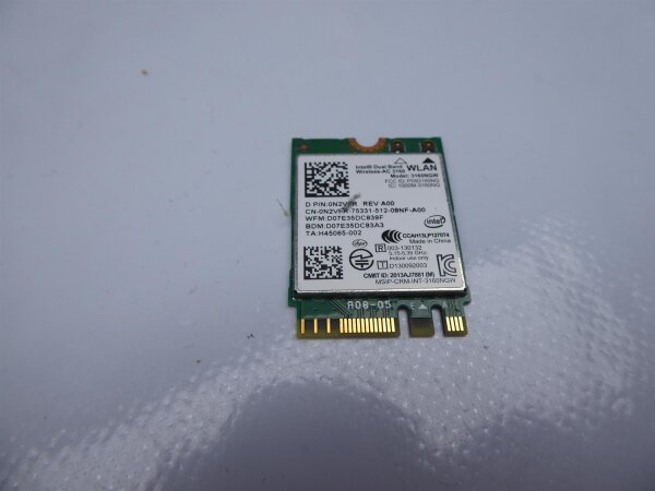 Dell Inspiron 15 7548 WLAN WiFi Karte Card 0N2VFR #4422
