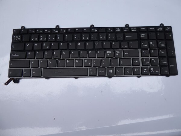 MSI GE70 2OE Original Tastatur Keyboard Nordic Layout QWERTY V139922DK1 #4429