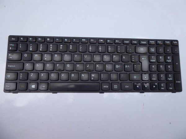 Lenovo G710 Original Tastatur Keyboard QWERTY Nordic Layout 25210972 #4057