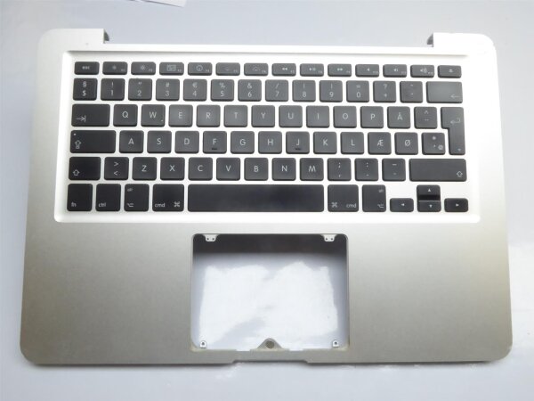 Apple MacBook Pro A1278 Top Case Keyboard QWERTY Dansk 613-7799-A Mid 2010 #3586