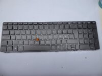 HP EliteBook 8570w Original Keyboard Danish Dansk Layout...