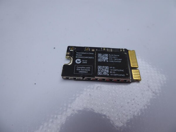 Apple MacBook Air 13" A1466 WLAN Bluetooth Airpot Karte 653-0011 2017 #3074