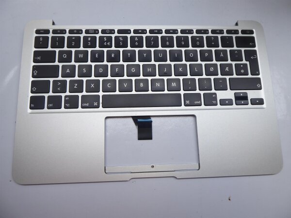 Apple MacBook Air A1370 Top Case Keyboard Norway Layout 069-6265 Mid 2011 #4051