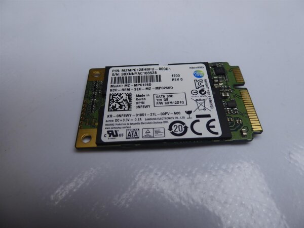Dell XPS 13 L321X 128GB SSD Festplatte mSATA 0NF8WY #4431