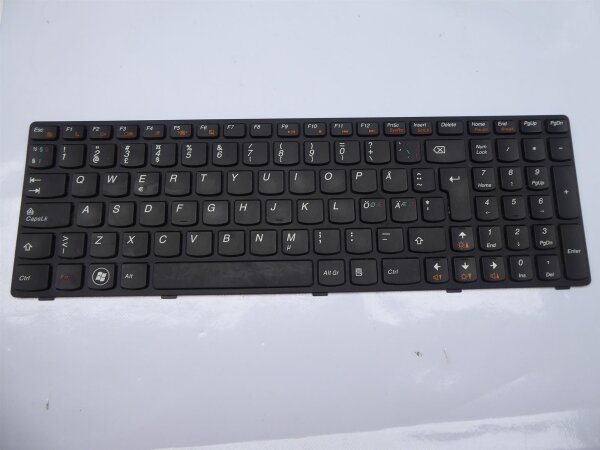 Lenovo G585 Original Tastatur Keyboard QWERTY Nordic Layout 25201867 #2874