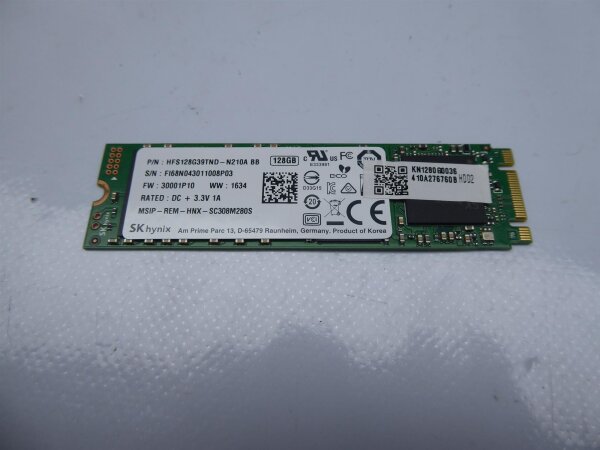 Acer Aspire E5-575 Series 128GB SATA M.2 SSD Festplatte