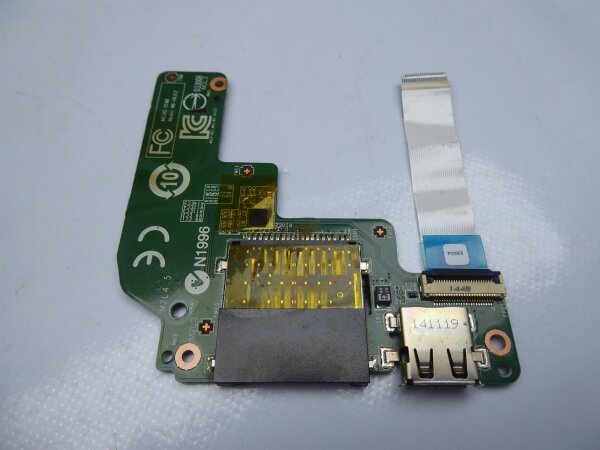 MSI GE62 2QC Apache USB SD Kartenleser Board mit Kabel MS-16J12 #4458