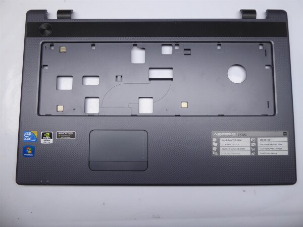 Acer Aspire 7739G Gehäuse Oberteil Handauflage mit Touchpad 13N0-YQA0E01 #4467
