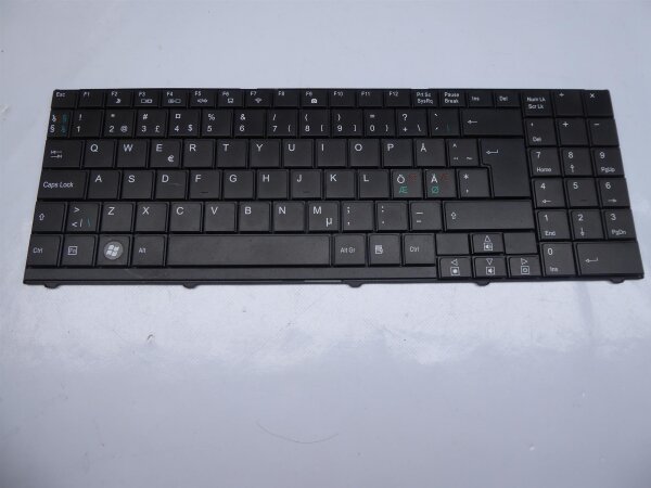 Medion Akoya P6624 Original Tastatur Keyboard Nordic Layout MP-09A96DN-442 #2430