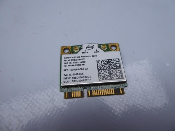 Medion Erazer X6821 WLAN WiFi Karte Card 2230BNHMW #4469