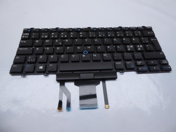 Dell Latitude E5480 ORIGINAL Keyboard nordic Layout!! 07TNDW #4478