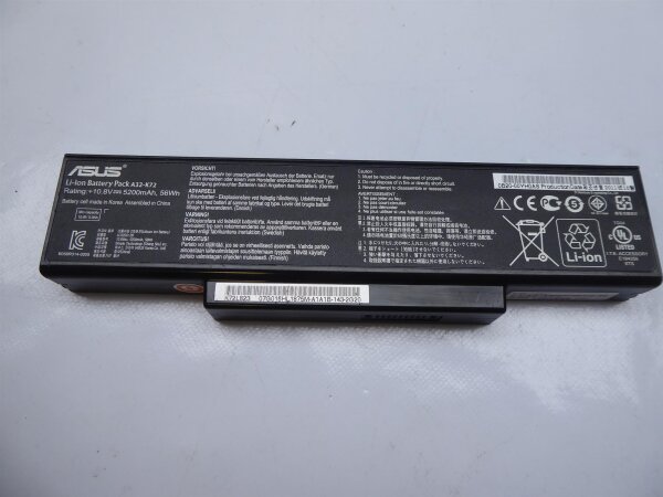 Asus K73S Original Akku Batterie A32-K72 #3972